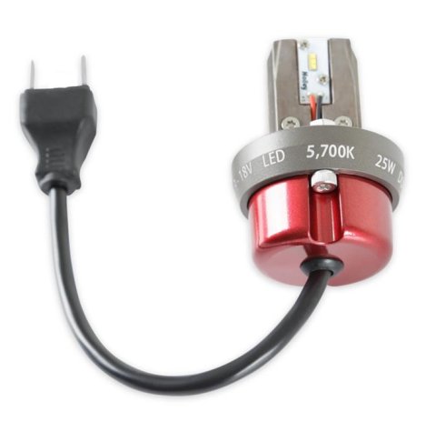 Holley RetroBright LED Light Bulbs LFRB07 Bulbs, RetroBright, LED, H4, Modern White, 5,700K, High and Low Beam, 3-pin Connector, 4 in. x 6 in. Rectangle Housing, Each