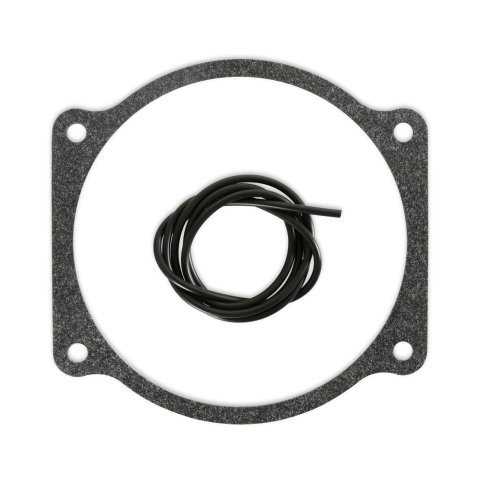 Holley EFI Throttle Body Adapters 300-714 Adapter, Replacement, 105mm Adapter, Front-Feed, EFI, LT1, Gen V, Ultra Lo-Ram Intake, Satin Finish, Each