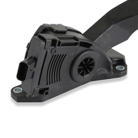Holley Drive-By-Wire Accelerator Pedals 145-312 Pedal Assembly Components, Drive-By-Wire, Pedal, Black Powdercoated, Dodge, Chrysler, Each