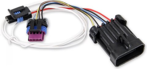 Holley GM Distributor Wiring Harness Adapters 558-304 Harnesses, EFI, HEI Distributor, Adapter Harness, Small Cap, Computer Controlled, for Avenger, HP, Dominator EFI Systems, Each
