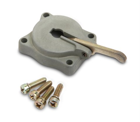 Holley Accelerator Pump Covers 26-140 Cover, Cast Steel, Zinc Plated, 50cc, for Holley, 4150, 4160, 4500, Each