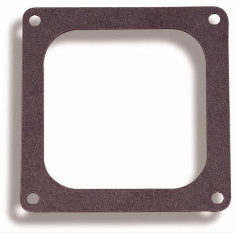 Holley Carburetor Base Plate Gaskets 108-103 Gaskets, Plate, Paper, 4-barrel, Dominator 4500, Open Center, 0.063 in. Thick, Each