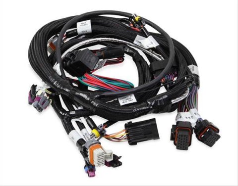 Holley EFI Systems Wiring Harnesses 558-112 Harnesses, EFI, Main Harness, 58X LS TBI, , for Terminator, Terminator Stealth, Throttle Body Systems, Chevy, Each