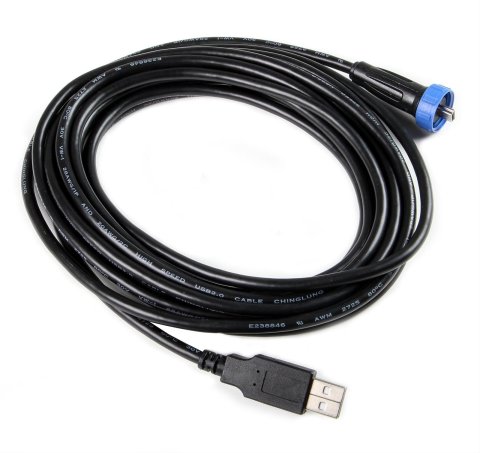 Holley EFI System USB Cables 558-438 Interconnect Cables, EFI, Sealed Cable, Data/Communications, 180 in. Long, Single Male Ends, Each
