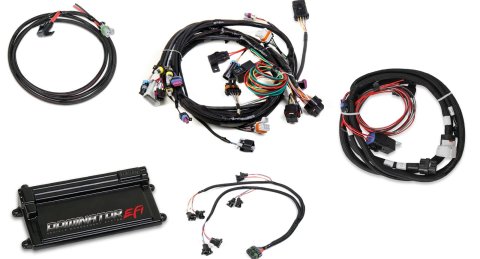 Holley Dominator EFI Vehicle Management Systems 550-656 Engine Systems, EFI, Connects 24-EV1 Injectors, 12-Coils, Analog/Digital inputs, 1x Cam Sensor, Chevy, 5.7L, 6.0L, 24x Crank, Kit