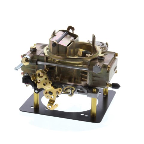 Holley 4160 390 CFM 4-Barrel Carburetor 0-8007 Carburetors, Model 4160, cfm, 4-Barrel, Square Bore, Electric Choke, Vacuum Secondaries, Single Inlet, Gold Dichromate, Ford Kickdown, Each