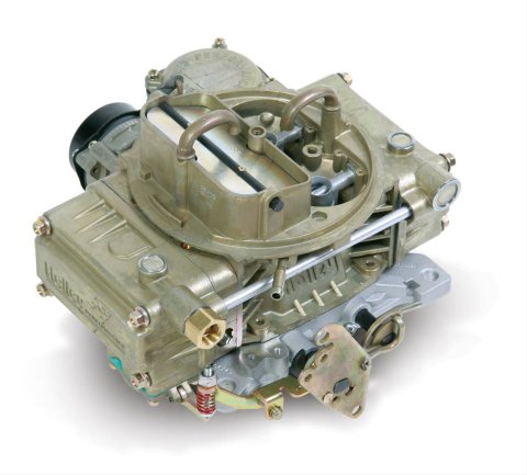 Holley 4160 Marine 600 CFM 4-Barrel Carburetor 0-80492 Carburetors, Model 4160, Marine, cfm, 4-Barrel, Square Bore, Electric Choke, Vacuum Secondaries, Single Inlet, Gold Dichromate, Each