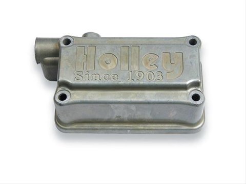Holley Fuel Bowls 134-282 Carburetor Components, Secondary Bowl, Replacement, Side Hung, Non-Adjustable Needle and Seat, Zinc Finish, for Model 4160, 0-1850, 0-80457, Each