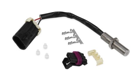 Holley Crankshaft Trigger Sensors 554-124 Position Sensors, EFI, Replacement, Hall Effect, Magnetic Trigger, M12 x1 in. Thread, 2 in. Long, 3 Wire Connector, Terminals, Each