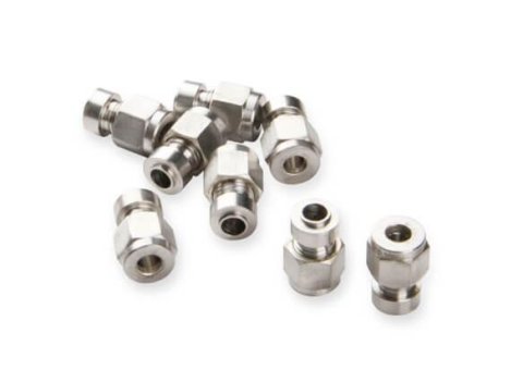 Holley EGT Bungs 543-163 Fitting, Bung, Weld-In, Sensor, Stainless Steel, 1/4 in., 8-piece, Set