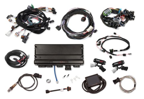 Holley Terminator X MAX Engine Management Systems 550-1316 Systems, MAX, 8-EV1 Injectors, 8-Coils, Plug-and-Play, Drive-by-Wire, Tuner/Trans Control, 4R70W, Ford, 4.6L, 5.4L, Kit