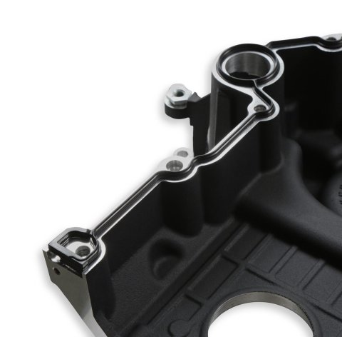 Holley Mid-Mount Complete Accessory Systems 20-291BK Drive Systems, Gen III, Hemi VVT, System, Black Finish, Alternator, A/C, P/S, Water Pump, Bolts, Chrysler, Dodge, 5.7L, 6.4L, Kit