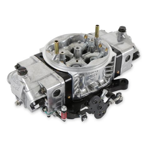 Holley 4150 XP Supercharger 600 CFM 4-Barrel Carburetor 0-80575SA Carburetors, Model 4150, XP, cfm, 4-barrel, Square Bore, Mechanical Secondaries, Dual Inlet, Black and Polished Finish, Each
