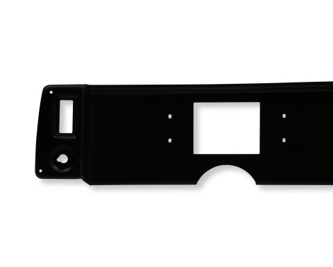 Holley EFI 7 in. Dash Bezels 553-409 Panels, EFI, Bezel, 5/32 Thick, ABS Material, Black Matte Finish, Chevy, Camaro, Each