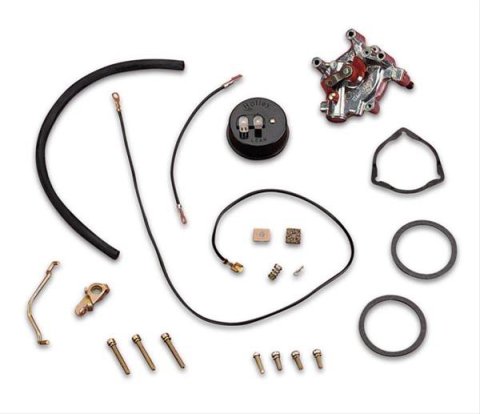 Holley Electric Choke Conversion Kits 45-223S Kits, Electronic Choke, Shiny Finish, 2300, 4160 Models, Kit