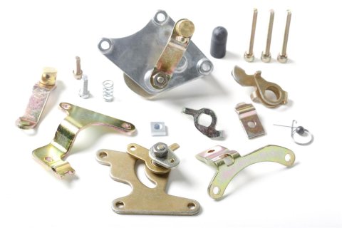 Holley Manual Choke Kits 45-225S Kits, Choke, 2300, 4150, 4160 Models, Shiny Finish, Kit