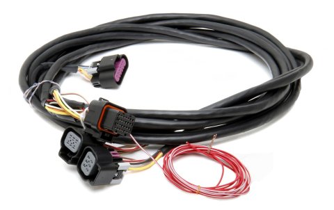 Holley EFI Systems Wiring Harnesses 558-411 Fuel Injection System Harnesses, Dominator EFI, GM LSx, Dual Drive-by-Wire Harness, for Throttle Bodies to Dominator Systems, Each