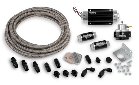 Holley Terminator EFI Fuel System Plumbing Kits 526-1 Pump Kits, EFI, Pump, Regulator, Two Filters, Perform-O-Flex Hose, Fittings, Kit
