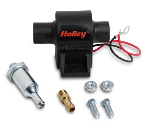 Holley Mighty Mite Electric Fuel Pumps 12-427 Pumps, Mite, Electric, 7 psi, 32 gph Free Flow Rate, 1/8 in. NPT Female Threads Inlet/Outlet, Each