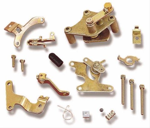 Holley Choke Conversion Kits 45-225HB Kits, Manual, Hard Core Gray Aluminum Cover Plate, 2300, 4150, 4160, Kit