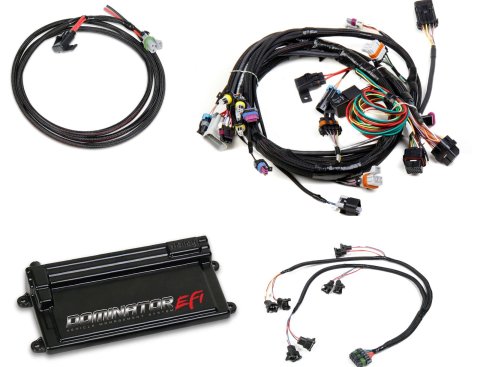 Holley Dominator EFI Vehicle Management Systems 550-650 Engine Systems, EFI, Connects 24-EV1 Injectors, 12-Coils, Analog/Digital inputs, 1x Cam Sensor, Chevy, 5.7L, 6.0L,24x Crank, Kit