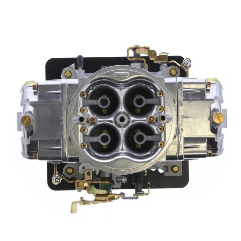 Holley 4150 Street HP 750 CFM 4-Barrel Carburetor 0-82751 Carburetors, HP, cfm, 4-barrel, Square Bore, Mechanical Secondaries, Dual Inlet, Silver Finish, Down-leg Booster, Universal Linkage, Each