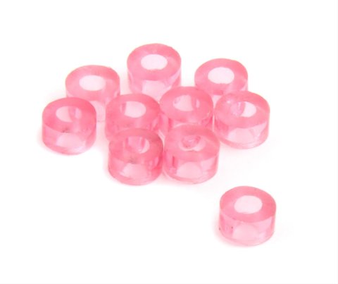 Holley Idle Mixture Screw Gaskets 108-126 Carburetor Gaskets, Screw, Nylon, for Billet Metering Blocks, 10-piece, Set