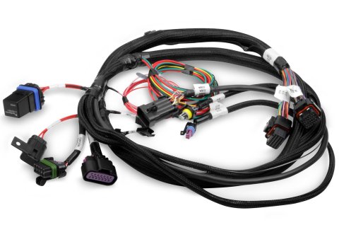 Holley EFI Systems Wiring Harnesses 558-414 Fuel Injection System Harnesses, EFI, Replacement, Main Harness, Terminator Systems, Model 550-405, 550-406, Each