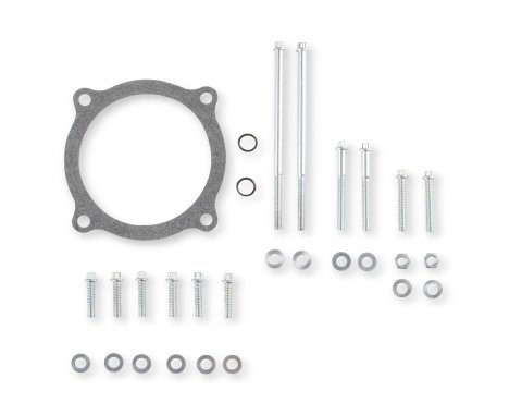 Holley SBF Hi-Ram Intake Manifold Tops 300-303 Manifolds, SBF, Hi-Ram, Throttle Body, Top Section Only, 95mm Bore, Aluminum, Satin Finish, Ford, 5.0L, 5.8L, Each