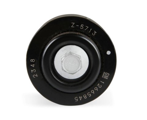 Holley Idler Pulleys 97-241 Pulleys, Holley, Replacement, Serpentine, Smooth, Black, Composite, for LT4 Accessory Drive Systems, GM, 6.2L, Each