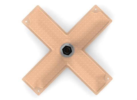 Holley HydraMat Fuel Pickups 16-104 Strainers, HydroMat, Pickup, Cross Style, Center Outlet, 11.0 in. Long, 11.0 in. Wide, 3/8 in. NPT Fitting, E85 Compatible, Each