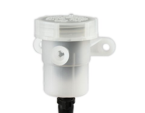 Holley Clutch Master Cylinder Reservoirs 319-110 Reservoirs, Replacement, Reservoir, OE Style, Remote Style, Plastic, White, Chevy, Camaro, Pontiac, Firebird, Each