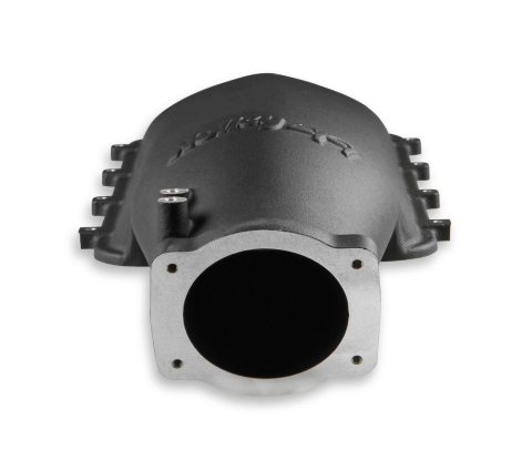 Holley EFI Hi-Ram Intake Manifold Tops 300-245BK Manifolds, EFI, Hi-Ram, Multi-port, Top Only, 95mm Bore, Cast Aluminum, Black Finish, Chevy, LS, 4.8L, 5.3L, 5.7L, 6.0L, 6.2L, 7.0L,Each