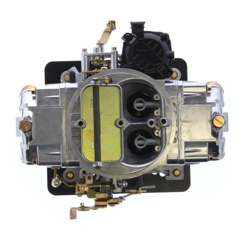 Holley Street Avenger Carburetors 0-81670 Carburetors, Avenger, 670 cfm, 4-barrel, Square Bore, Manual Choke, Vacuum Secondaries, Dual Inlet, Silver Finish, Ford Kickdown, Each