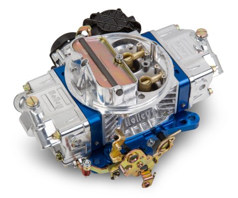 Holley Ultra Street Avenger Carburetors 0-86670BL Carburetors, Avenger, 670 cfm, 4-barrel, Square Bore, Electric Choke, Vacuum Secondaries, Dual Inlet, Blue and Shiny Finish, Each