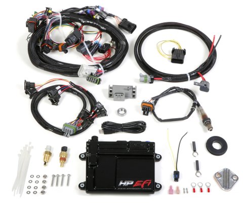 Holley HP EFI ECU and Harness Kits 550-604 Engine Management Systems, EFI, Harness, Up to 16-Injectors, 8-Coils, Four Digital Inputs, Wideband, CANBUS, Universal, MPFI, Kit