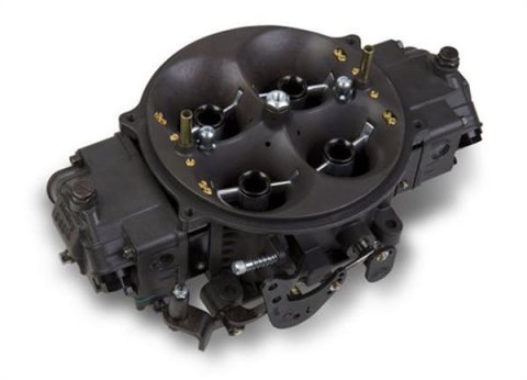 Holley Gen 3 Ultra Dominator 1,050 CFM 4-Barrel Carburetor 0-80902HB Carburetors, Dominator, cfm, 4-barrel, Mechanical Secondaries, Dual Inlet, Gray and Black Finish, Annular Booster, 2-circuit, Each