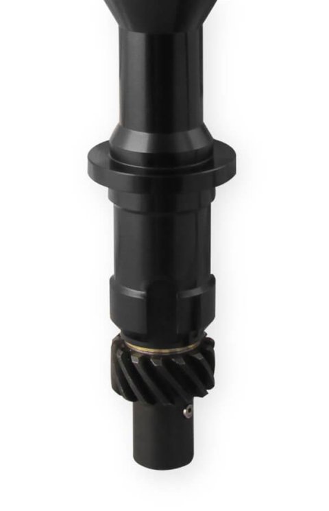 Holley EFI Dual-Sync Distributors 565-207BK Distributors, EFI, Dual-Sync, Hall Effect, Computer-controlled, Male/HEI, Black Cap, Steel Gear, Black Housing, Pontiac, 5.3-7.5L, Each