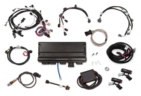 Holley Terminator X MAX Engine Management Systems 550-1421 Systems, MAX, 8-EV6 Injectors, 8-Coils, Drive-by-Wire, 3.5 in. Controller, Chrysler, Dodge, 5.7L, 6.1L, Non-VVT, Kit