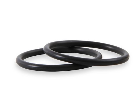 Holley BBC Cooling Manifold O-Rings 97-322 Intake Gaskets, Replacement, O-ring Gaskets, Manifold, for Mid-Mount Accessory Drive System, 20-242, 20-242BK, Chevy, 6.5-7.4L, Pair