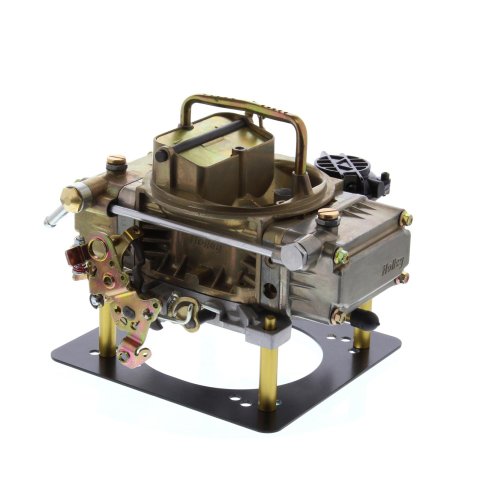 Holley Truck Avenger Carburetors 0-90670 Carburetors, Avenger, 670 cfm, 4-barrel, Square Bore, Electric Choke, Vacuum Secondaries, Single Inlet, Gold Dichromate, Ford Kickdown, Each