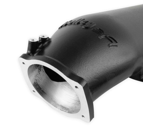 Holley EFI LS Hi-Ram Intake Manifolds 300-125BK Manifolds, EFI, Hi-Ram, Raised Rectangular Port Head, Multi-port, 105mm Bore, Standard Deck, Aluminum, Black Finish, Chevy, 7.0L, Each