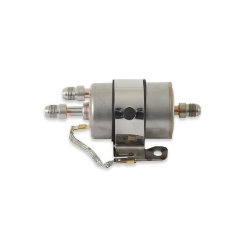 Holley EFI GM-Style Fuel Filter Regulators 162-591 Pressure Regulators, GM EFI, Inline, Steel Body, -6 AN Inlet/Dual Outlet, Male Threads, 5 micron, Paper Filter, Each