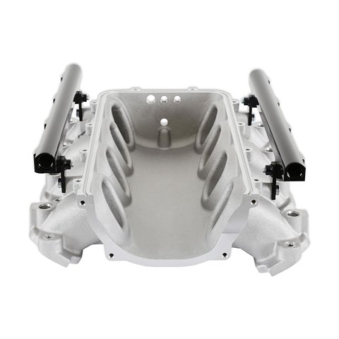 Holley EFI LT1 Gen V Ultra Lo-Ram Intake Manifolds 300-713 Manifolds, EFI, LT1, V, Lo-Ram, Base Only, Multi-Port Injection, Standard Deck, Aluminum, Satin, Chevy, 5.3L, 6.2L, Each