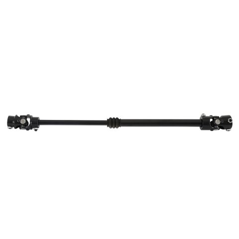 Holley C10 Steering Shaft Kits 320-323 Shafts, Collapsible, Double D, Steel, Black, Universal Joint Included, Chevy, GMC, Gen 3, Late Model, Trucks, Each