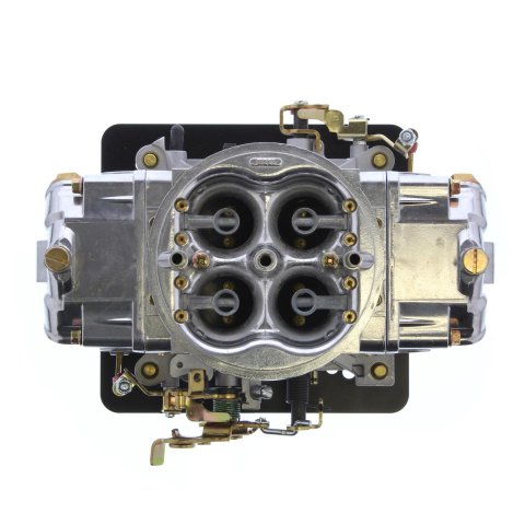 Holley Aluminum Street HP Carburetors 0-82651SA Carburetors, HP, 650 cfm, 4-barrel, Square Bore, Mechanical Secondaries, Dual Inlet, Polished, Straight-leg Booster, Universal Linkage, Each