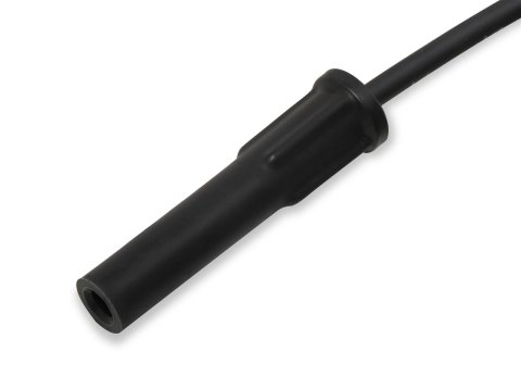 Holley Spark Plug Wires 561-113 Wire Sets, EFI, Cut-toFit, for Smart Coil, 36 in. Long, Black Wire, 8.00mm Core, Black Silicone, Boot, Straight, Universal, Set
