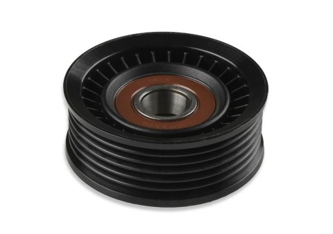 Holley LS Engine Swap Accessory Drive Systems 20-141BK Pulley Sets, Serpentine, System, Sanden 508 A/C Only, Black Powdercoated, Chevy, V8, Kit
