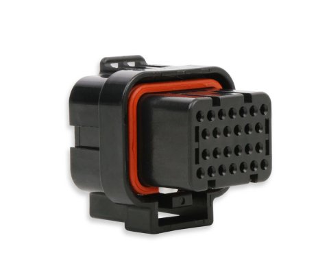 Holley EFI ECU Connector Kits 570-347 Weatherproof Connectors, EFI, J3 Input/Output Connector, OEM Style, Black Plastic, includes Pins, Seals, TPA, Kit