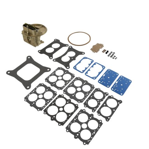 Holley Carburetor Main Bodies 134-361 Components, Body, Model 2300, 0-4412C, Replacement, 500 cfm, Aluminum, Dichromate, Down-Leg Boost, Gaskets, Brass Air Bleeds, Each